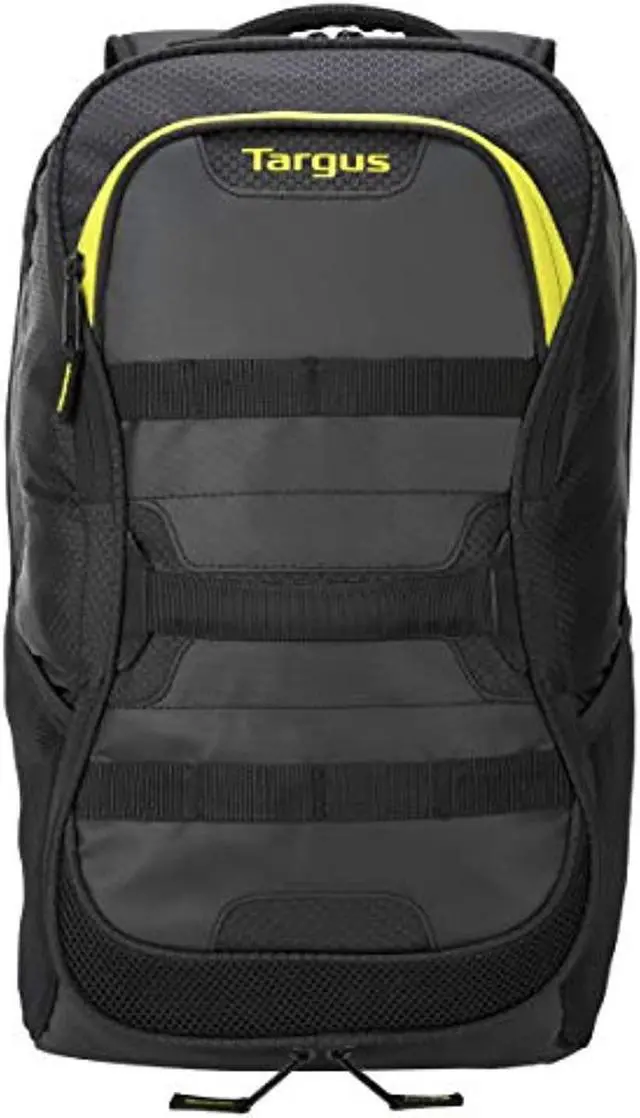 Alt view image 10 of 18 - Targus 15.6" Targus Work + Play Fitness Backpack (Black/Yellow) - TSB944US