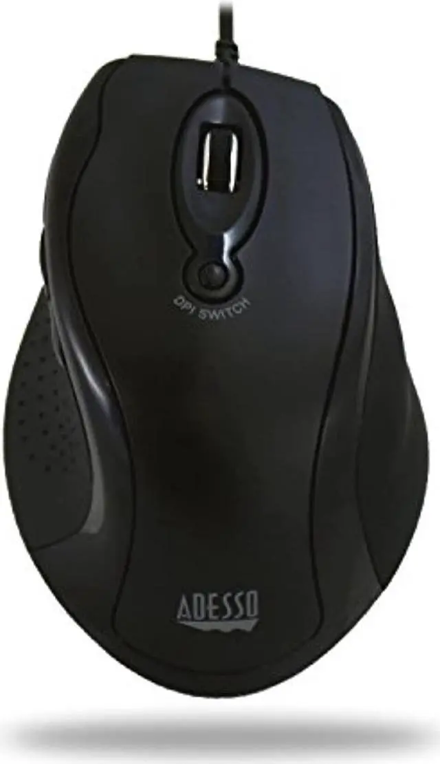 Alt view image 6 of 12 - ADESSO IMOUSEG2 ADESSO USB ERGONOMIC OPTICAL MOUSE, WITH ADJUSTABLE DPI, INTERNET NAVIGATIONAL B