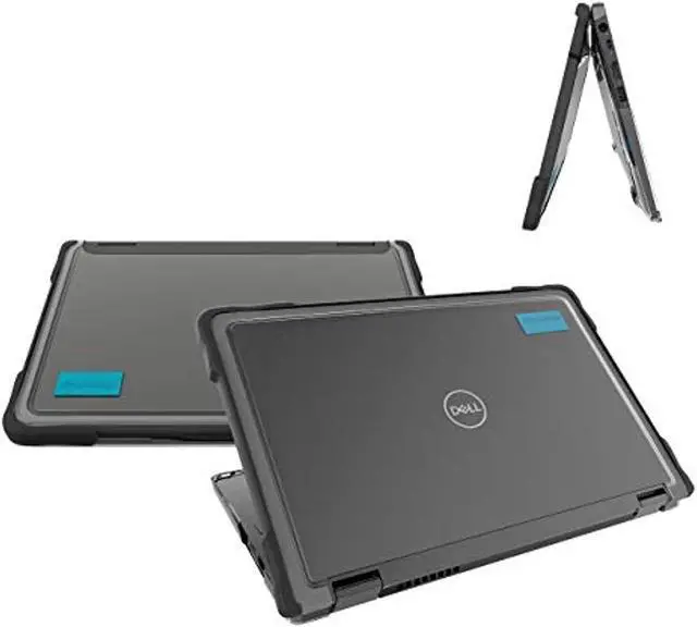 Alt view image 8 of 10 - Gumdrop 06D003 SlimTech For Dell Latitude 13 5310 2-in-1 - For Dell Notebook - Textured Grip - Black, Transparent - Frosted - Bump Resistant, Scratch Resistant, Scuff Resistant, Drop Resistant - ...