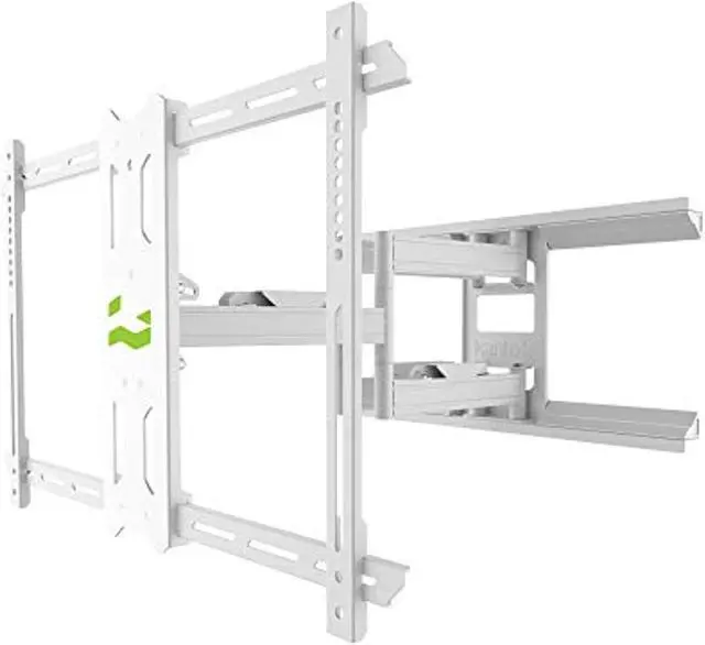 Alt view image 8 of 20 - Kanto PDX650 Articulating Full Motion TV Mount for 37" - 75" TV (White)