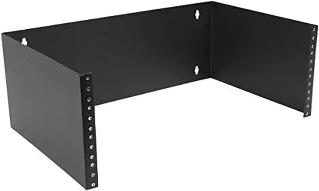 Alt view image 10 of 19 - Monoprice Wall Mount Bracket, 7in x 19in x 12in, 4U, Max 40 lbs.