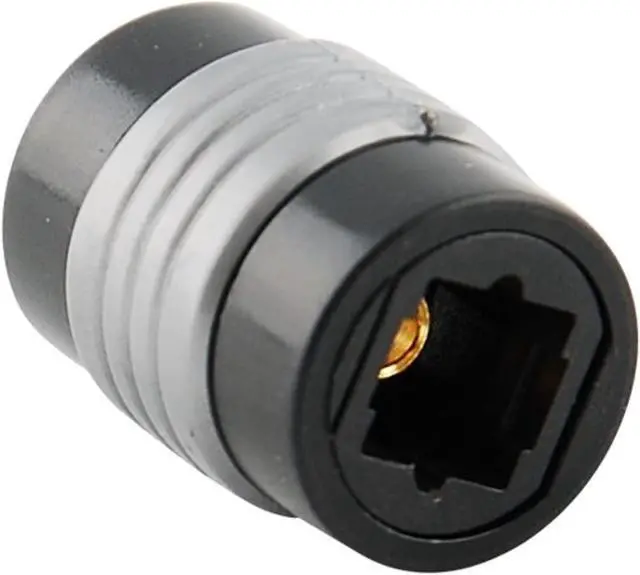 Alt view image 2 of 2 - TosLink Optical Coupler Digital Audio Fiber Optic Female Extension Adapter