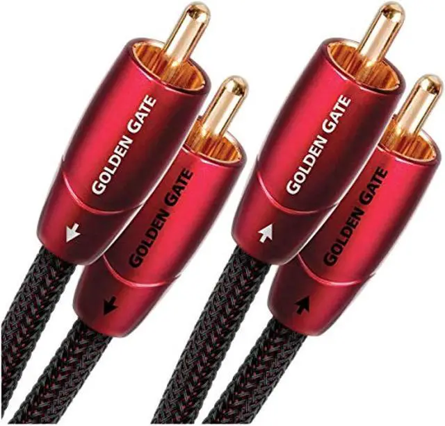 Alt view image 4 of 8 - AudioQuest Golden Gate RCA Male to RCA Male Cables - 6.56 ft. (2m)