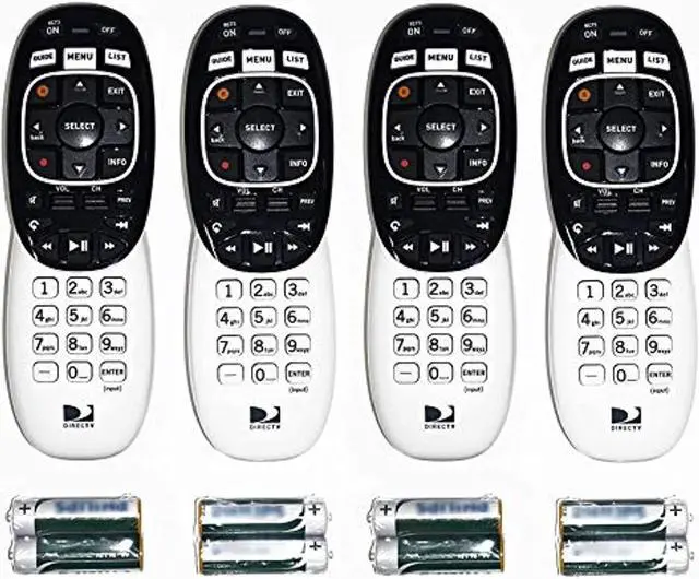 Alt view image 6 of 9 - 4 Pack - DIRECTV RC73 IR/RF Remote Control