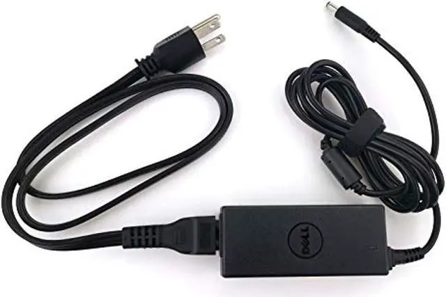 Alt view image 2 of 2 - dell new laptop charger 45w watt ac power adapter with power cord for dell inspiron 13 14 15,5567 5558 3558 5559,5000 series,xp