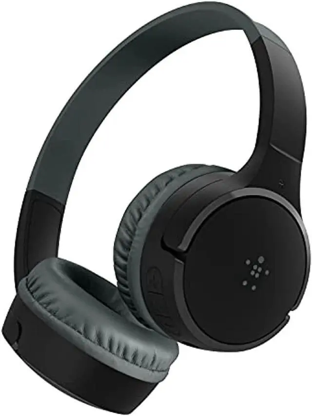 Main image of Belkin SoundForm Mini Kids Wireless Headphones Black AUD001btBKCS