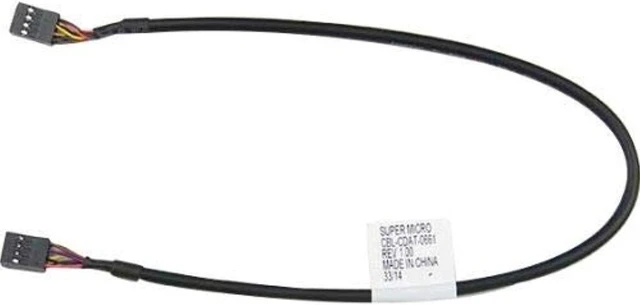 Main image of Supermicro Cable CBL-CDAT-0661 8Pin to 8Pin Round SGPIO 40cm 28AWG Pinout 1-1 Bare