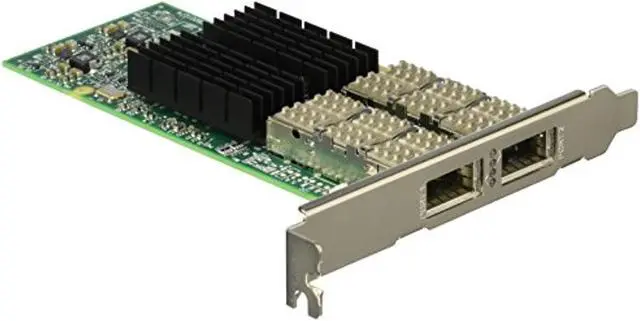 Main image of mellanox mcx354a-qcbt connectx-3 vpi network adapter 2 ports pci express 3.0 x8 40 gigabit ethernet