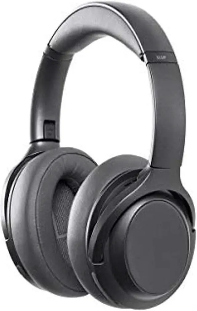 Alt view image 7 of 15 - Monoprice BT-600ANC Bluetooth Over Ear Headphones with Active Noise Cancelling (ANC), Qualcomm aptX HD Audio, AAC, Touch Controls, 40hr Playtime