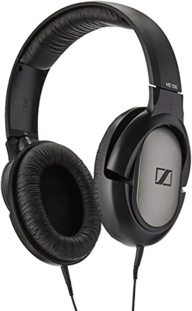 Alt view image 2 of 2 - Sennheiser HD 206 Lightweight Closed_back Over_ear Headphones