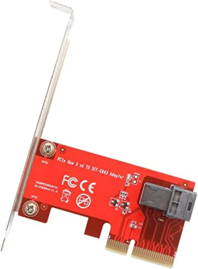 Alt view image 10 of 12 - SYBA PCI-e 3.0 x4 to Mini SAS HD(SFF-8643) Adapter Model SI-PEX40119