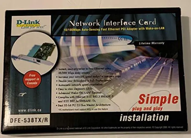 Alt view image 4 of 6 - D-Link Network Adapter