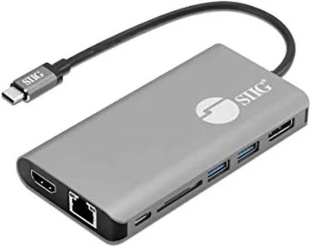 Alt view image 4 of 20 - USB-C MST VIDEO WITH HUB LAN &
