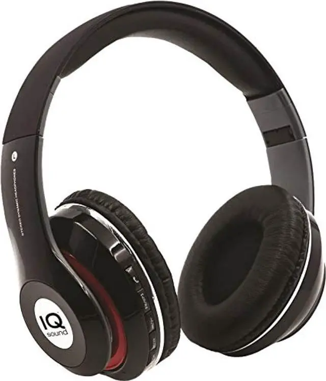 Alt view image 3 of 7 - SUPERSONIC IQ-130BT-BLK Wireless Bluetooth Hdphones Bl