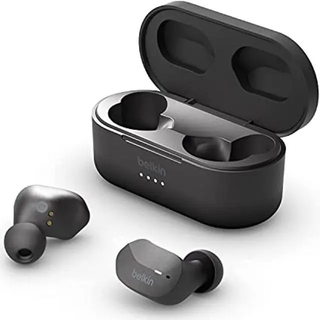 Alt view image 9 of 17 - Belkin AUC001BTBK SoundForm True Wireless In-Ear Headphones - Black