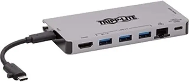 Alt view image 8 of 13 - USB C DOCKING STATION HUB 4K