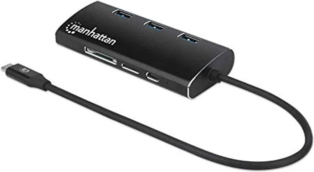Alt view image 2 of 18 - USB-C DOCK/HUB HDMI/USB-C/USB-A