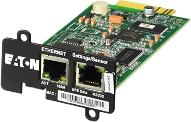 Main image of eaton electrical network card-ms remote management adapter (network-ms)