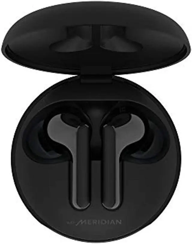 Alt view image 14 of 20 - LG TONE Free UVnano FN6 Wireless Earbuds w/ Meridian Audio - Black