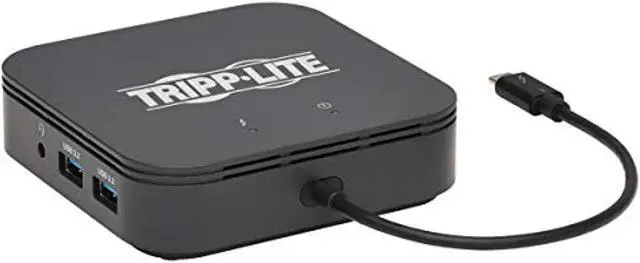Alt view image 8 of 18 - Tripp Lite MTB3-DOCK-04 Docking Station - for Notebook - 60 W - USB Type C - 4 x USB Ports - Network (RJ-45) - HDMI - DisplayPort - Thunderbolt - Wired