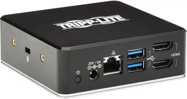 Alt view image 9 of 20 - Tripp Lite USB C Dock Dual Display HDMI USB 3.2  Hub U442DOCK20B
