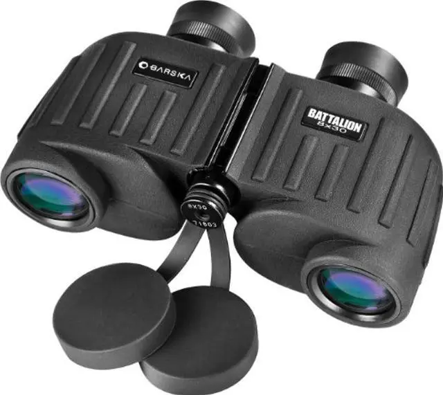 Alt view image 8 of 11 - 8x30 Battalion WP Tactical Binoculars w/ Internal Rangefinder