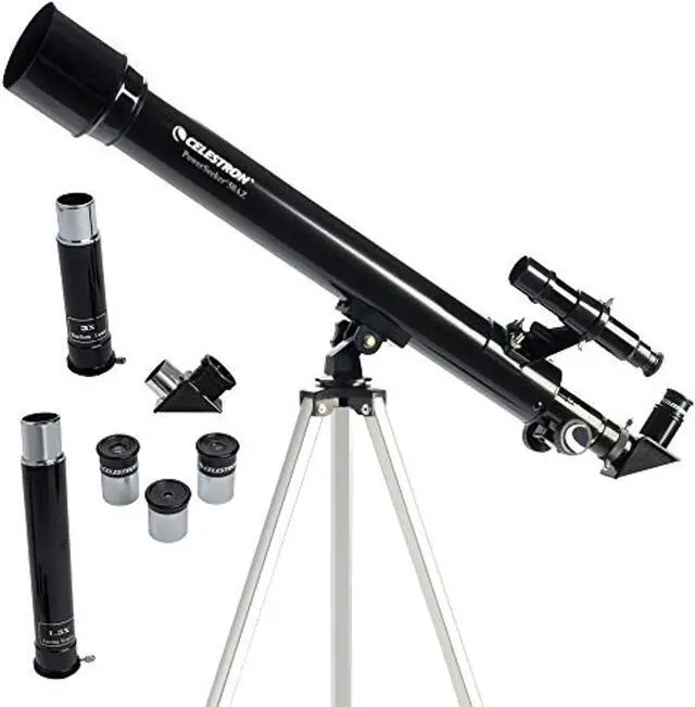 Alt view image 2 of 2 - celestron powerseeker 50 az refractor telescope