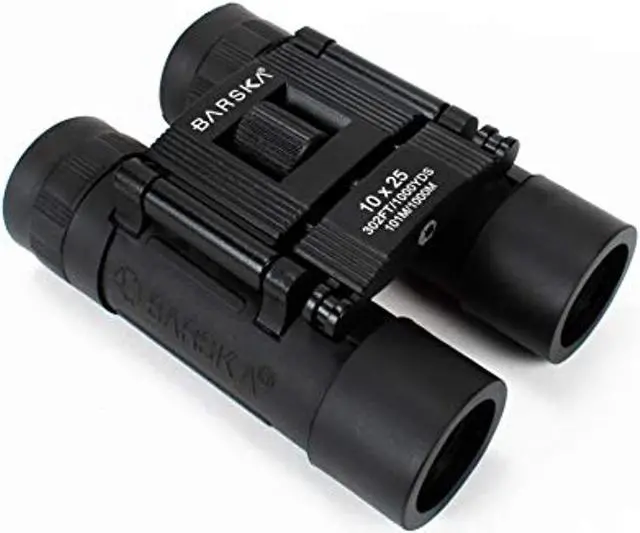 Alt view image 10 of 10 - BARSKA LUCID VIEW 10x25 Compact Binoculars