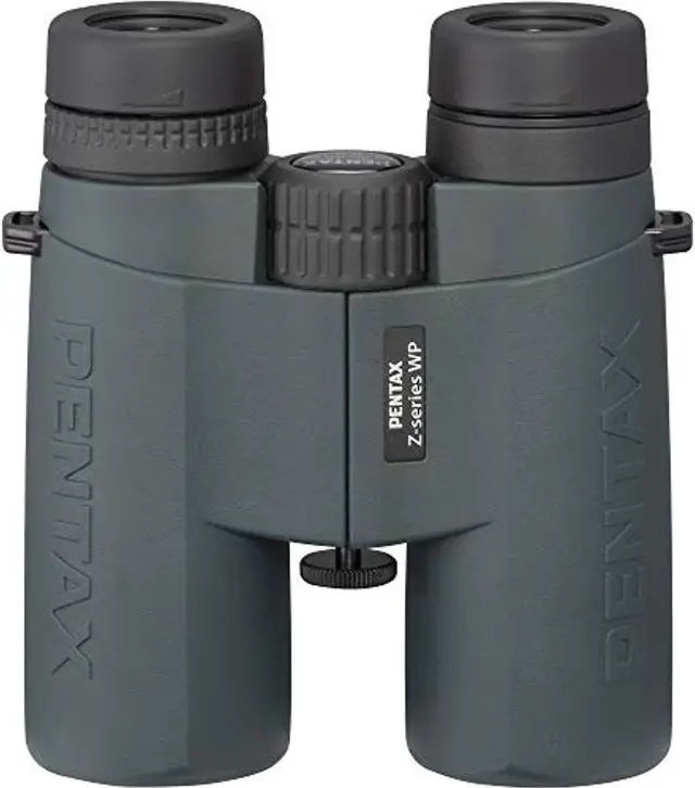 Alt view image 9 of 16 - Pentax 10x43 ZD Series WP Roof Prism Binocular, 6.0 Degree Angle of View, Green