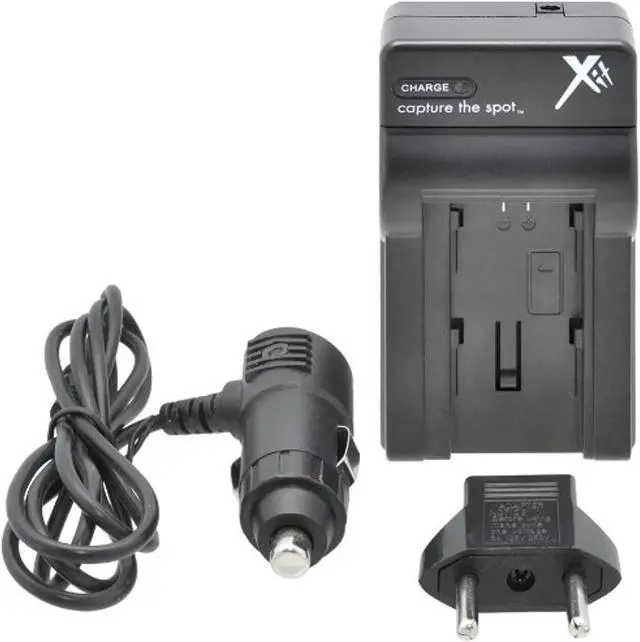 Alt view image 6 of 6 - XIT worldwide AC/DC travel charger 110-220v f/Gopro AHDBT-301