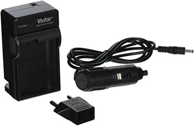 Alt view image 9 of 9 - Vivitar 1 Hour Rapid Charger for Nikon EN-EL15 Battery