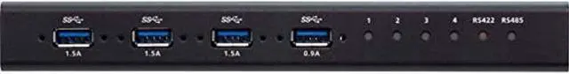 Alt view image 9 of 16 - Aten - US3344I - Aten 4 x 4 USB 3.1 Gen 1 Industrial Hub Switch - USB Type B - 4 USB Port(s) - 4 USB 3.1 Port(s) - Mac,