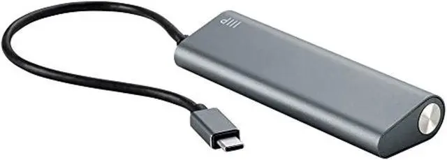 Alt view image 2 of 13 - Monoprice 4 Port USB-C Hub - Aluminum, SuperSpeed Transfer Rates, Compatible With Apple MacBook, Google Chromebook & More