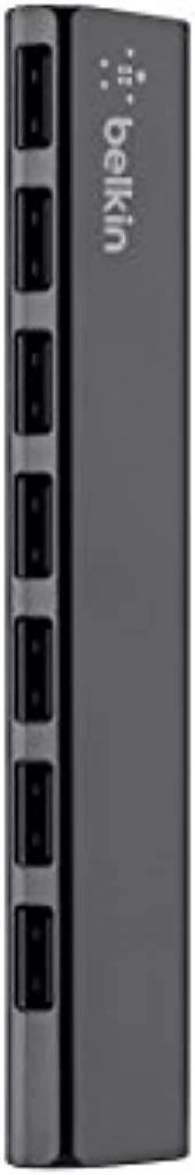 Alt view image 5 of 10 - BELKIN F4U041tt 7-Port Ultra-Slim Desktop Hub