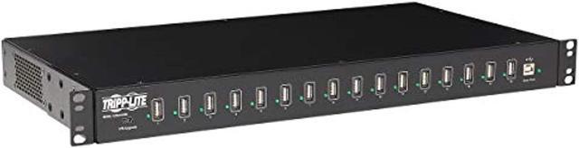 Alt view image 5 of 14 - Tripp Lite 16-Port USB Charging Station with Syncing Function - 5V 40A / 200W USB Charger Output (U280-016-RM)