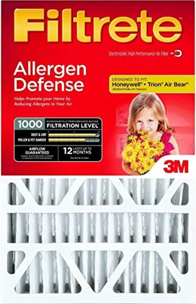 Alt view image 4 of 4 - 3M 20x25x4 Allergen Filter NADP03-4IN-4