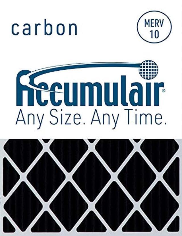 Main image of accumulair carbon 18x24x2 (17.5x23.5x1.75) merv 8 odor eliminating air filter/furnace filter (4 pack)