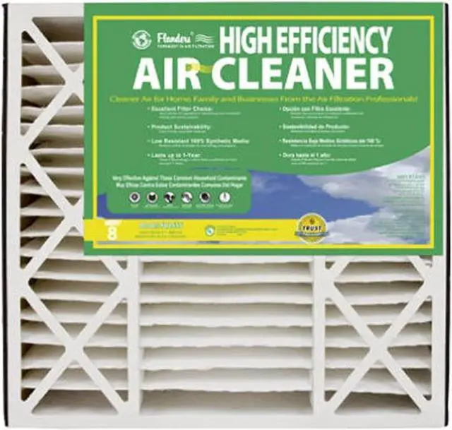 Alt view image 2 of 2 - Flanders 16X25X4.5 FURNACE FILTER 82655.0451625 Pack of 2