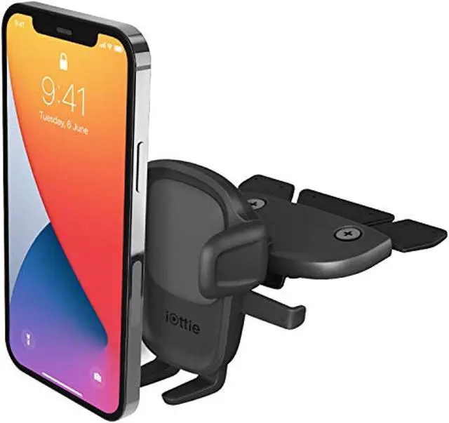 Main image of iOttie Easy One Touch 5 CD Slot Mount Universal Black Car Holders And Mounts