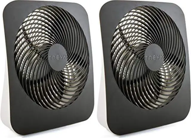 Alt view image 9 of 13 - O2 Cool FD10002A O2 Cool FD10002A Portable Fan - 10" Diameter - 2 Speed - Carrying Handle, Adjustable Tilt Head, Foldable - White, Gray