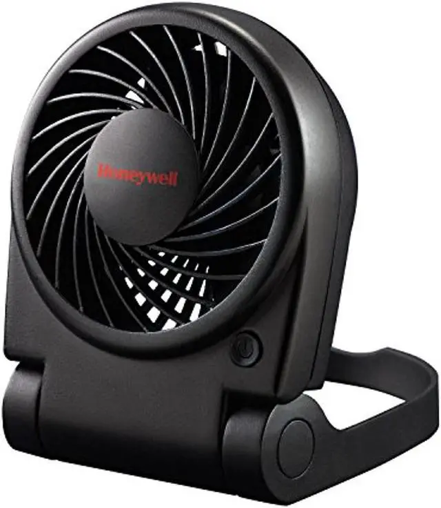 Alt view image 3 of 6 - Honeywell Turbo On The Go USB/Battery Powered Fan Black HTF090B