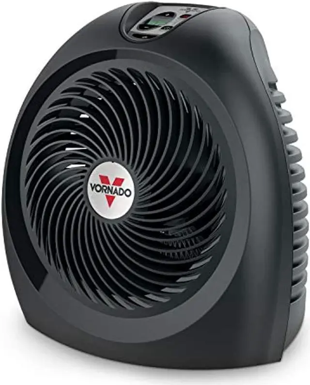 Alt view image 5 of 5 - Vornado AVH2ADVANCED Black Advanced Whole Room Heater with Auto Climate