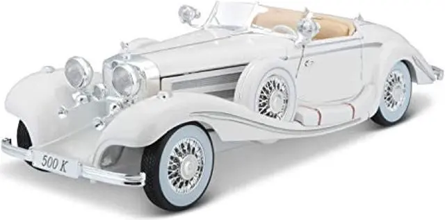 Alt view image 4 of 6 - Maisto Premiere Edition 1:18 1936 Mercedes-Benz 500 K Typ Specialroadster