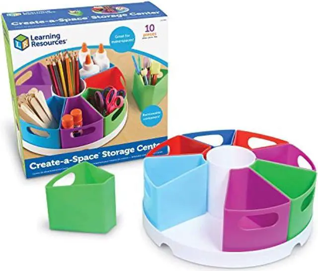 Alt view image 13 of 20 - LEARNING RESOURCES Create A Space Storage Center 3806