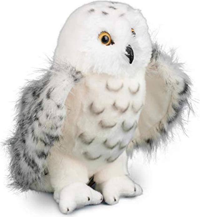 snowy owl plush toy