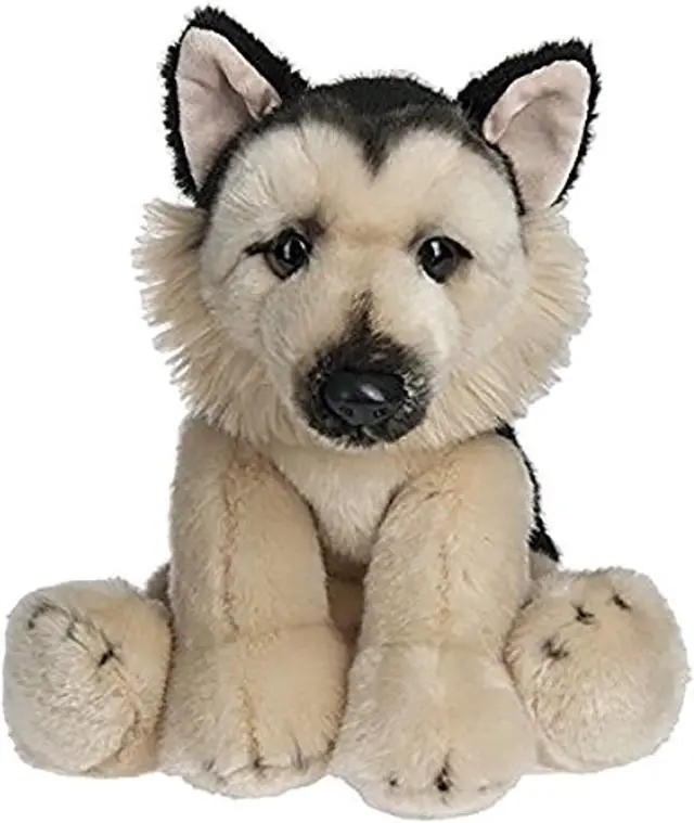 Alt view image 2 of 3 - Heritage German Shephard 12 inch - Stuffed Animal by Ganz (H13767)