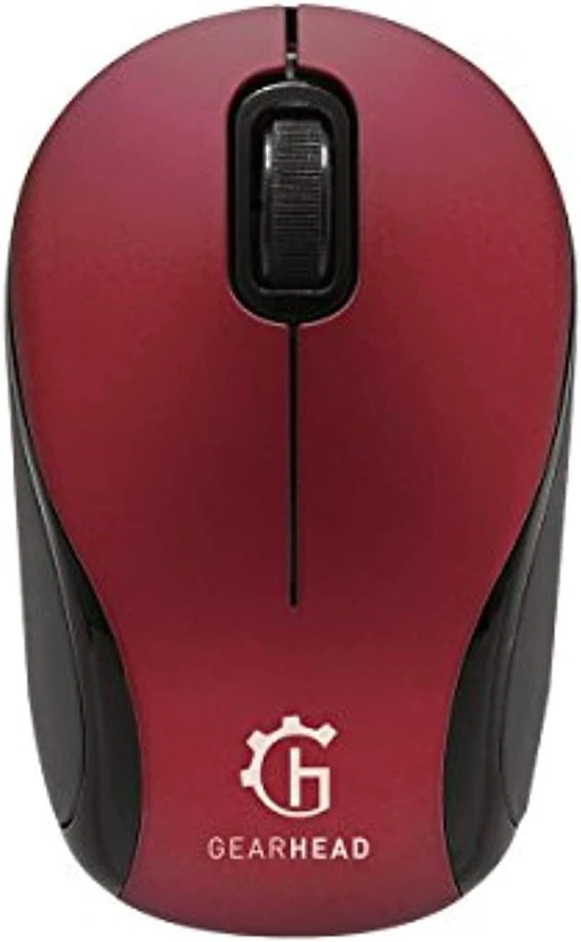 Alt view image 2 of 2 - Gear Head MBT9650RED Features: Optical Sensing Technology; 3-Button Design; Enabled, Bluetooth Wirel