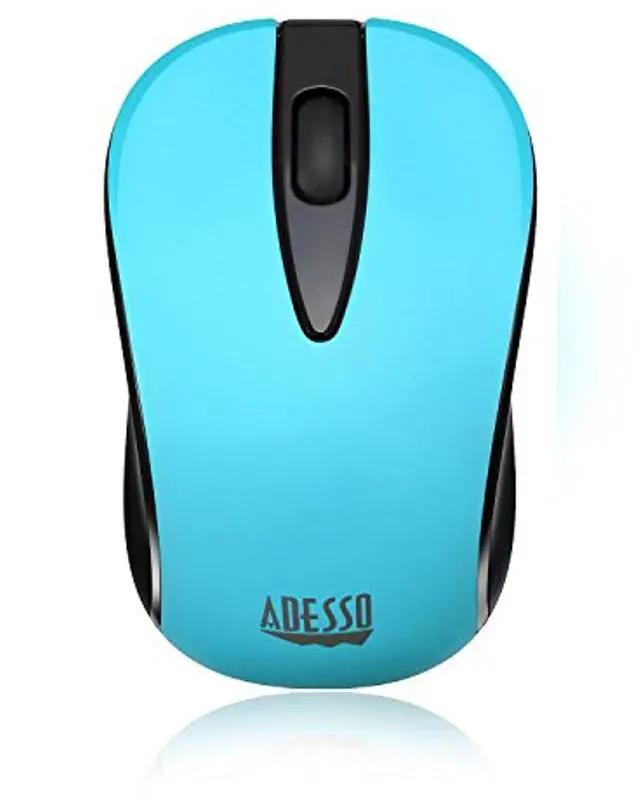 Alt view image 9 of 10 - ADESSO iMouse S70L ADESSO BLUE NEON COLOR  2.4GHZ WIRELESS OPTICAL MINI MOUSE