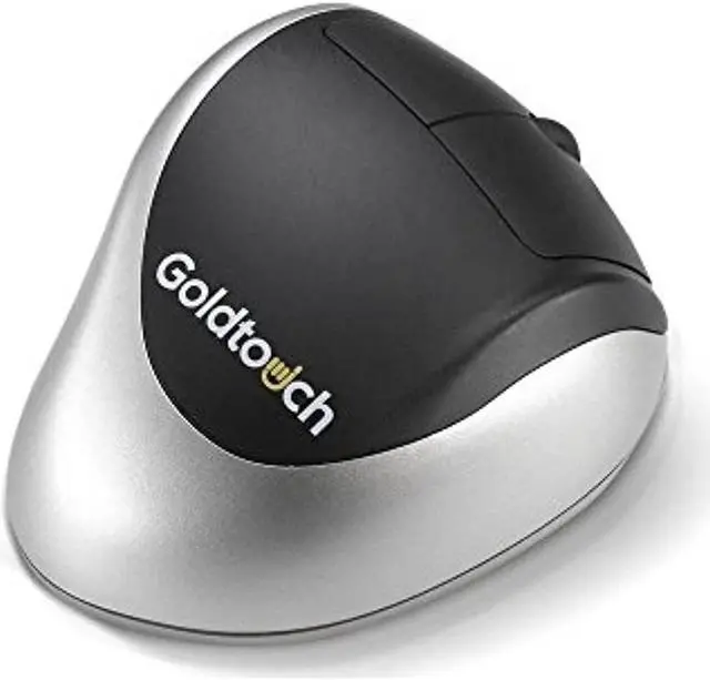 Alt view image 2 of 2 - GoldTouch KOV-GTM-B 3 Buttons 1 x Wheel USB Wired / Wireless Optical Ergonomic Mouse