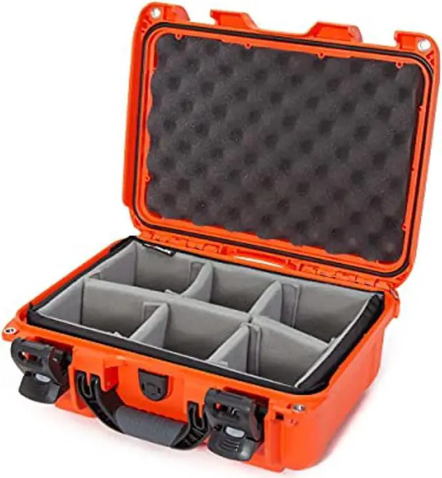 Alt view image 5 of 7 - Nanuk 915-2003 Hard Plastic Waterproof Case w/padded divider, Interior (L x W x H): 13.8 in x 9.3 in x 6.2 in (915-2003)